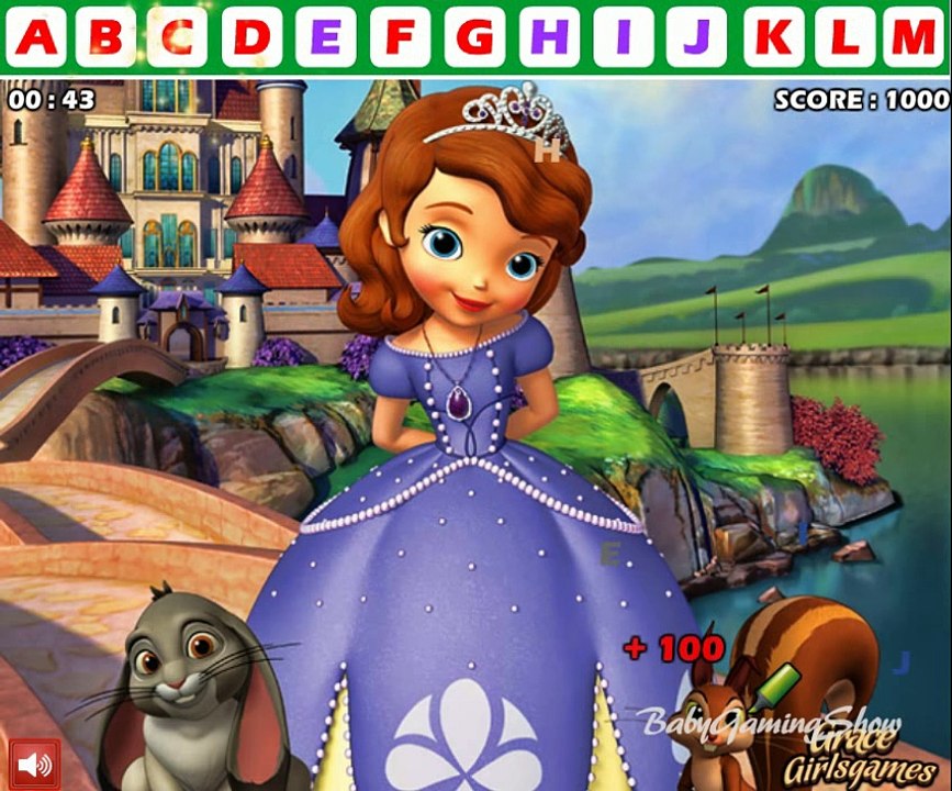 Sofia Princess Hidden Alphabets