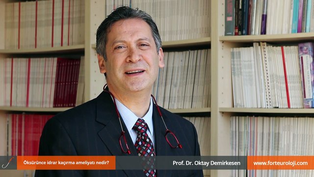 Öksürünce idrar kaçırma ameliyatı nedir? - Prof. Dr. Oktay Demirkesen