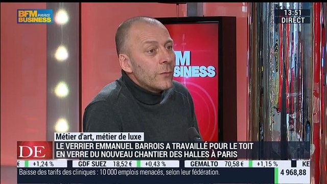 Métiers d'art, Métiers de luxe: Maître verrier, Emmanuel Barrois - 11/03