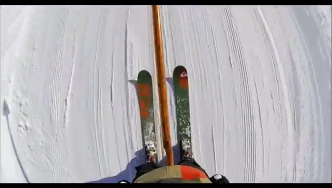 Candie Thovex s'éclate en hors piste en France