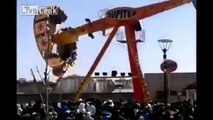 Grosse frayeur en Ouzbékistan avec la chute d'un type sur le manège Jupiter !