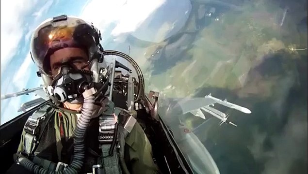 Vidéo d'un entrainement en F-16 Fighting Falcon