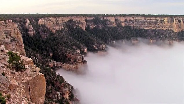 Beau voyage au dessus des nuages du Grand Canyon ! Magnifique !