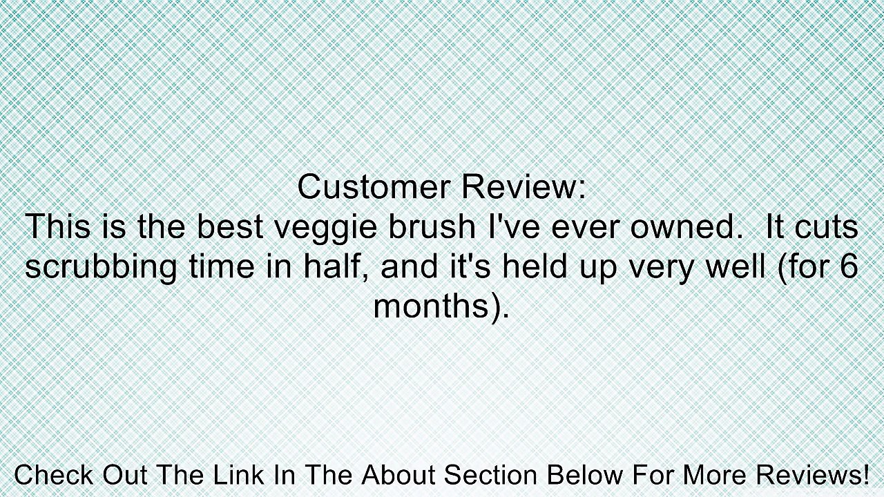 OXO Good Grips Flexible Vegetable Brush Review