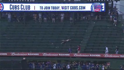 Quand un mec bourré se met à nager dans les tribunes du match de baseball