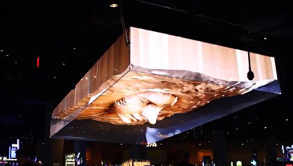 Ceci est un écran 3D géant sans lunette !