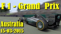 F 1 - Start in Australia 15-03-2015 Lewis Hamiltons Grand Prix Check !