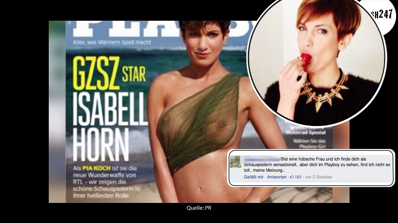 Isabell Horn: GZSZ-Star zieht blank!