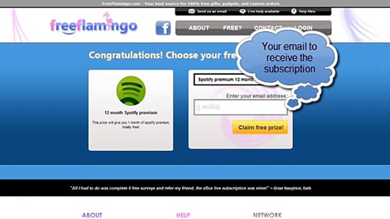 How to get a free Spotify Premium Code account