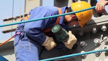 Chine : un gratte-ciel de 57 étages construit en 19 jours