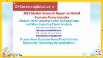 QYResearch group-2015 Deep Research Report on Global Concrete Pump Industry