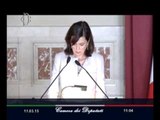 Roma -  Presentazione volumi “Lucio Magri - Attività parlamentare” - Laura Boldrini 11.03.15)