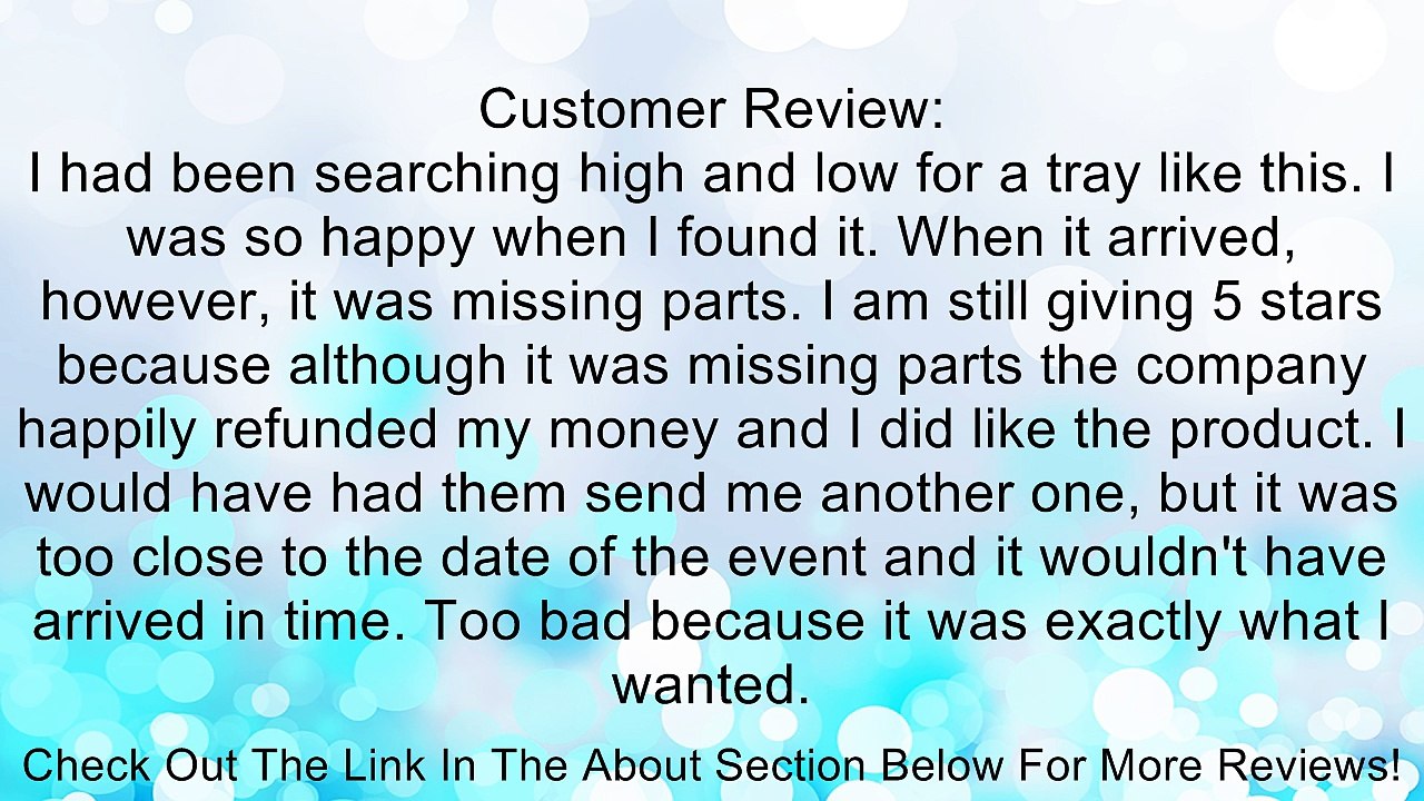 Godinger 3 Tier Tray Server Review