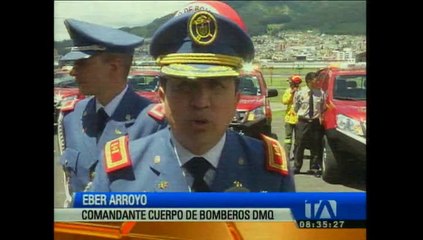 Download Video: Bomberos de Quito tienen nuevos equipos para la atención de emergencias