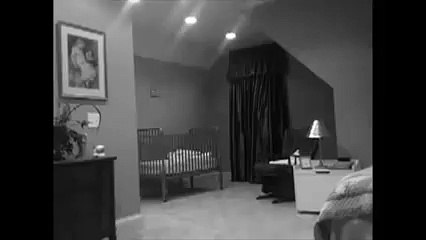 OMG! AMAZING GHOST SIGHTING! Watch the curtains and tell me you're not a bel..