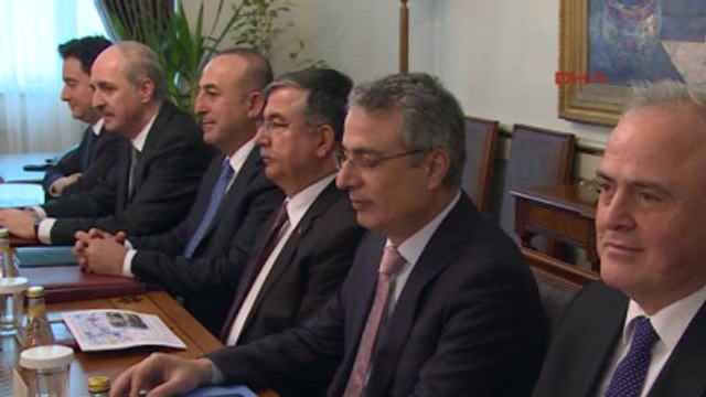 Başbakan Davutoğlu Başkanlığındaki Çözüm Süreci Toplantısı Başladı