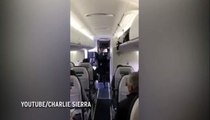 Watch a Flight Attendant Entertain Passengers by Dancing