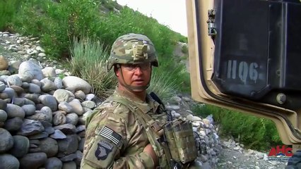 Intervention aérienne sur des snipers talibans