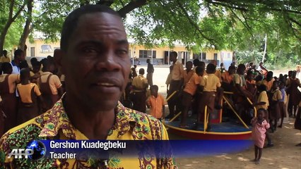 Swings and roundabouts: powering rural Ghana through play