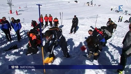 Avalanches : un test pour les sauveteurs