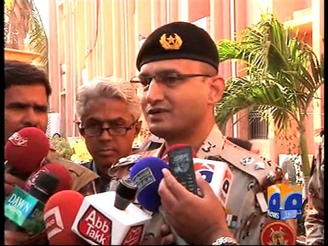Rangers raid MQM's 'Nine-Zero' headquarters in Karachi-Geo Reports-11 Mar 2015