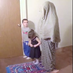 Funny Arab Prank: cute baby scared