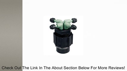 Orbit Drip Irrigation System 4-Port Watering Manifold, 1/4" Dripper Tube, 61004D Review