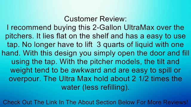 Brita WAP BRITA ULTRA MAX DISPENSER Cookware Review