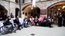 Trabzon'da Engelliler, El Emeği Ürünlerini Sergiledi