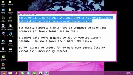 How To Download Wwe 2k15 Pc Full Version