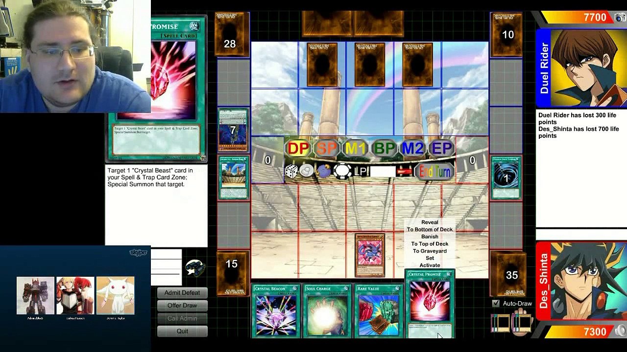 Duel networking Game 26: Chromatic dimensions