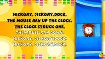 Hickory Dickory - Karaoke Version With Lyrics - Cartoon - Animated English Nursery Rhymes For Kids