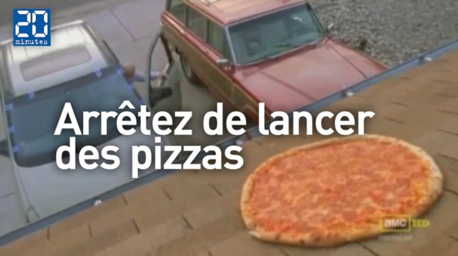 Le créateur de «Breaking Bad» demande que les lancers de pizzas cessent
