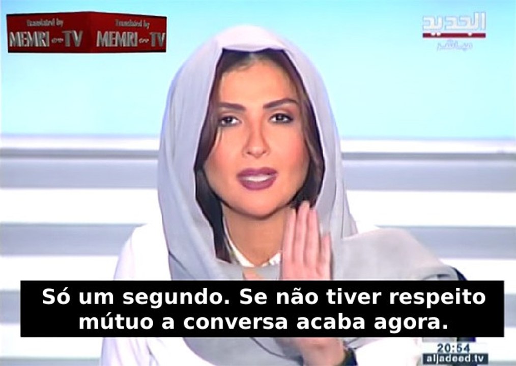 Esse Mulçumano não Aceitou ser Interrompido por uma Mulher. A resposta dela foi FANTÁSTICA