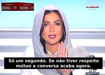 Esse Mulçumano não Aceitou ser Interrompido por uma Mulher. A resposta dela foi FANTÁSTICA