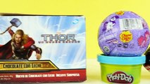 MARVEL Surprise Eggs Opening My Little Pony Big Hero 6 Chocolate Superhero Huevos Sorpresa
