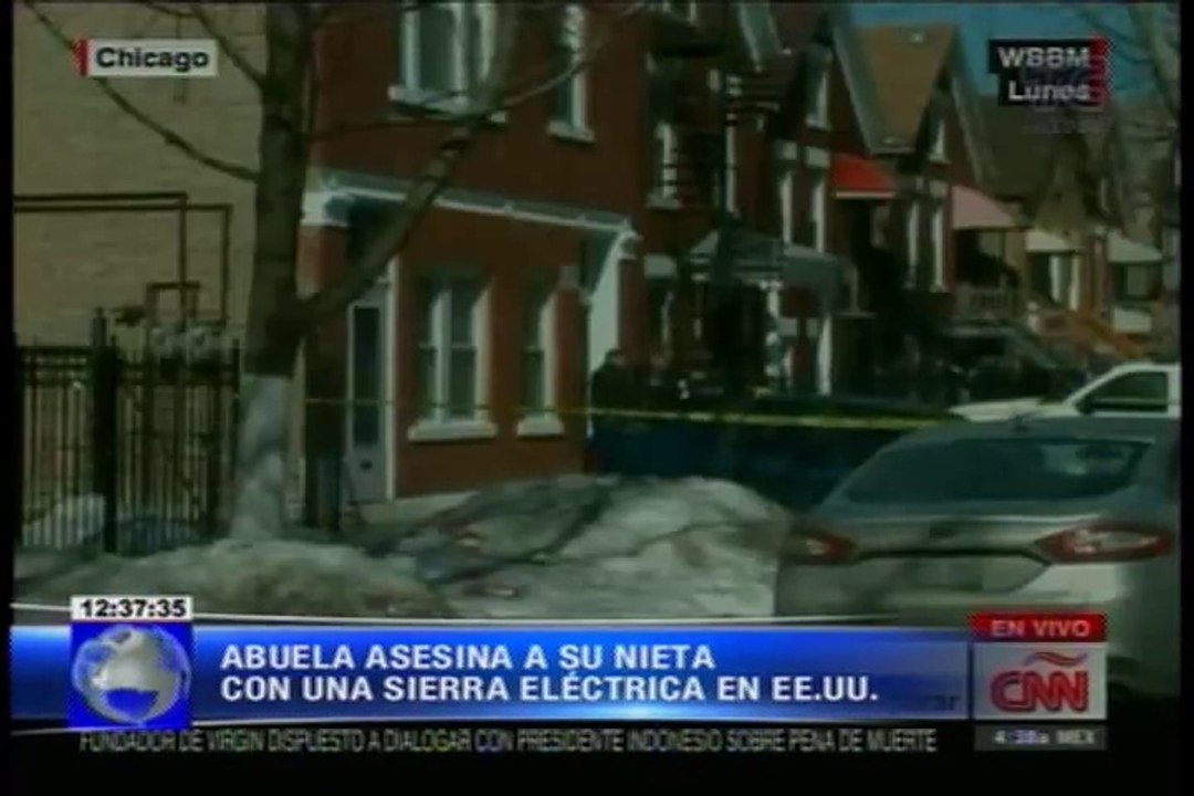 Abuela asesina a su nieta con una sierra eléctrica en EE.UU.