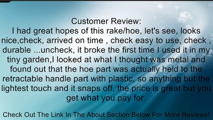 Corona Extendable Handle Weeder Review