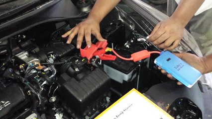 jump start device at honda chenab motors faisalabad (lyallpur modifyers)