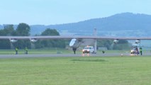 Solar Impulse 2 Solar-Powered Aircraft First Flight