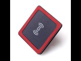 Mini Qi Wireless Charger Transmitter Pad with Silicone Mat for Google Nexus 4 5 Nokia Lumia 920 iPhone 4 4S 5 5S Samsung S4 S5 Ultrathin Slim