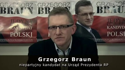 reż. Grzegorz Braun - Apel do Polaków (06.03.2015)