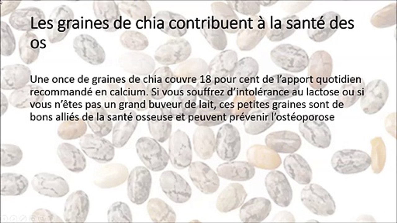 6 bienfaits des graines de chia pour la santé