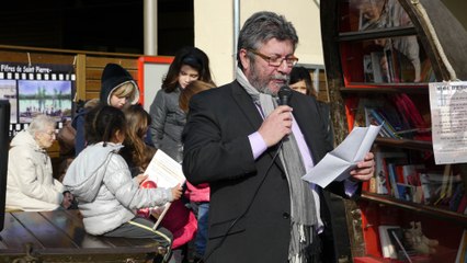4 Inauguration du bato-livre, de l'expo Jaurès, et de l'école .Quelle journée !!