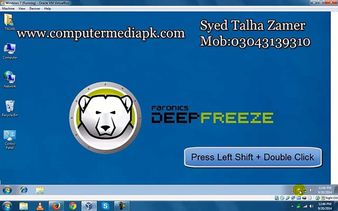 usage of deep freeze in urdu video Dailymotion