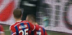 Goal Ribery F. - Bayern Munich 3 - 0 Shakhtar - Champions League - Play Offs - 11/03/2015