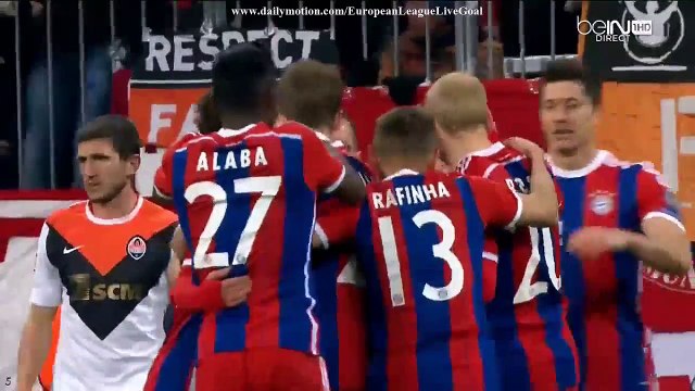 Thomas Mueller 4:0 | Bayern Munich - Shakhtar Donetsk 11.03.2015 HD