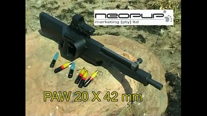 Assault Rifle Cannon  Neopup PAW-20 mm Shells
