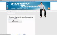 Easy Webinar Plugin Widget Feature- how to make money from Webinar