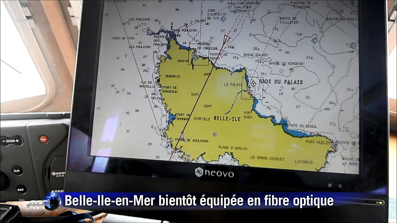 Bientôt la fibre optique à Belle-Ile après la pose d'un câble